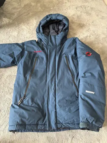 MAMMUT 마무트 WINDSTOPPER 후드 부착 다운 자켓