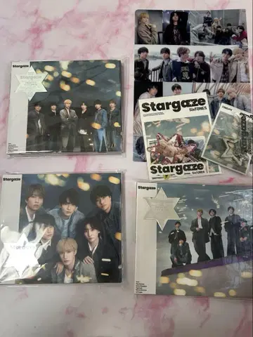 SixTONES Stargaze 3 형태 세트