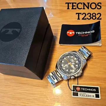 새상품급 TECHNOS T2382 부속품 완비 배터리 새상품 다이버