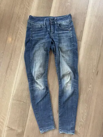 G-starRAW 블루 스키니 데님
