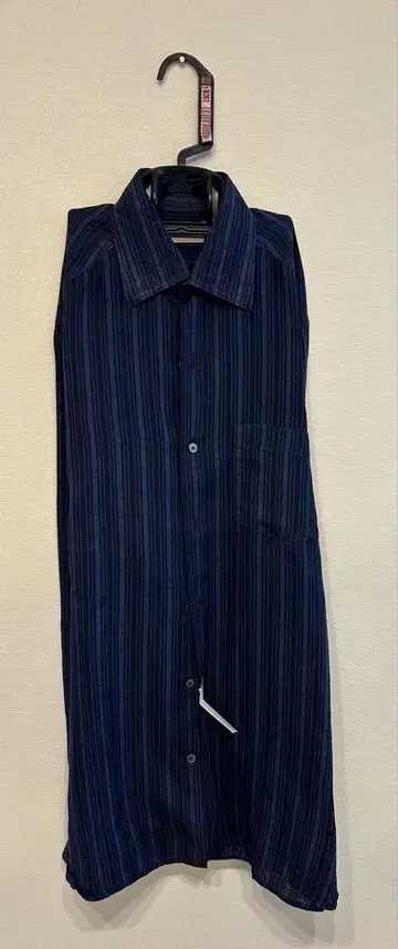 제냐 Ermenegildo Zegna 린넨 셔츠 블루 S 사이즈