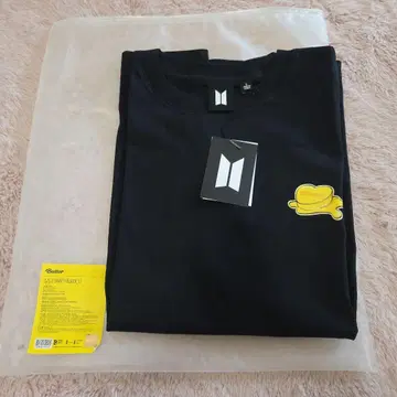 BTS Butter T셔츠 블랙 L 사이즈 택 포함