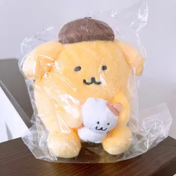 나가노 산리오 캐릭터즈 폼폼푸딩 페어 봉제 인형