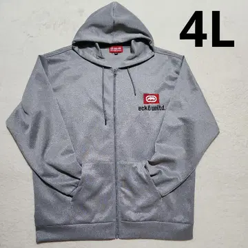 [ecko united] 자수 풀 집업 후드티 4L 그레이
