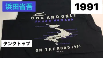 하마다 쇼고 ON THE ROAD 1991 굿즈 탱크탑 블랙