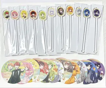 컬러풀 피치 애니메이트 카페 마들러 코스터 컴플리트