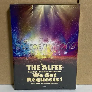 THE ALFEE 2012 We Get Requests! DVD 미개봉