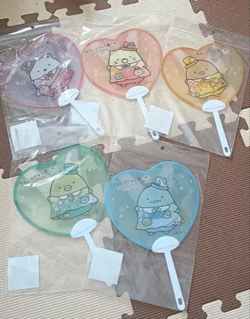 스미코구라시전 부채 미니 클리어 부채 미사용 새상품 컴플리트