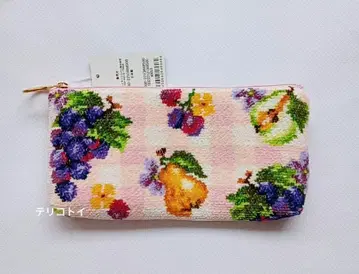 FEILER 페이러 파우치 부르고뉴 새상품 미사용 포도