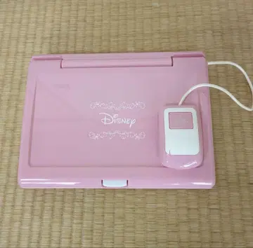 Disney 핑크색 휴대용 게임기 (빨간색 마우스 포함)