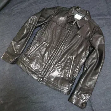유나이티드 애로우즈 가죽 자켓 b&y size L