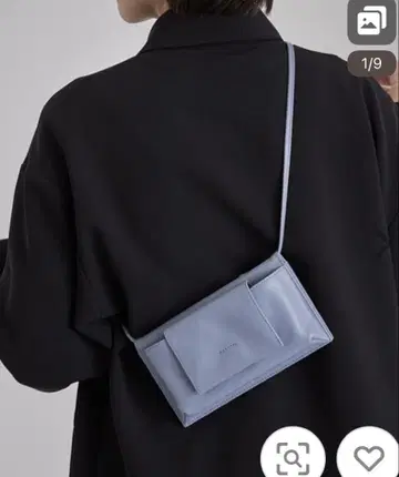 ear PAPILLONNER 모바일 지갑 가로형 백 블루 계열