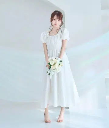 로제 뮤즈 cotton lace ribbon dress 로제 뮤즈