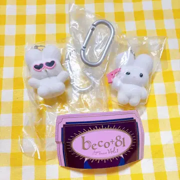 beco+81 피규어 마스코트 시리미미 토끼 가챠