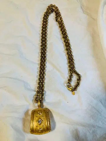 모네 Monet 빈티지 목걸이 골드