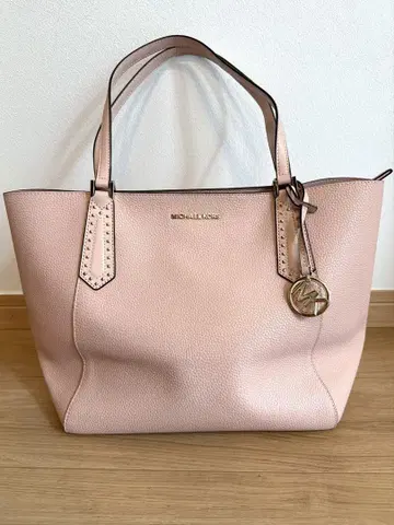 MICHAEL KORS 핑크 토트백