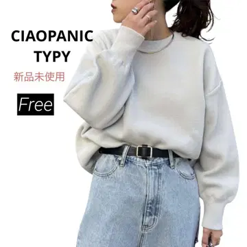 새상품 CIAOPANIC TYPY 에어리 컴포트 니트 풀오버