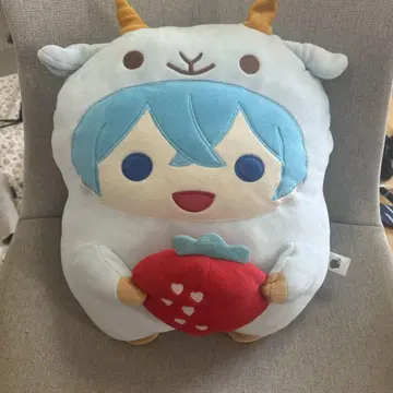 코론군 딸기 소지 봉제 인형
