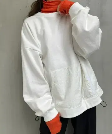 y/m 나일론 도킹 맨투맨