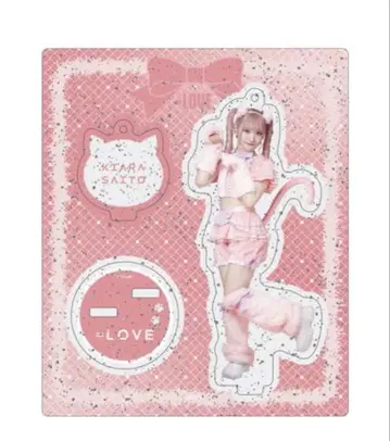 =LOVE 이코러브 사이토 쥬라 아크릴 스탠드 7주년 고양이