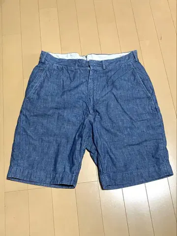 WAREHOUSE 샴브레이 숏팬츠 30 웨어하우스 탈론