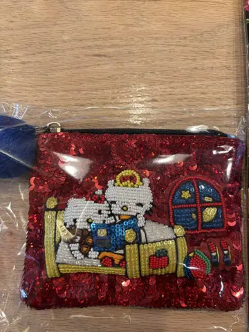 덤 포함 타마오 월드 헬로키티 파우치