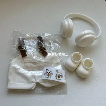 라부부 의류 Labubu 옷 갈아입기 의류 화이트