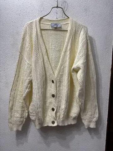 미국제 usa제 빈티지 미국 빈티지 의류 구제 의류 used 화이트 니트