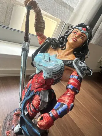 원더우먼 아트 동상 약 36cm