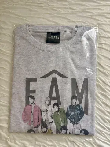 timelesz FAM 티셔츠 화이트
