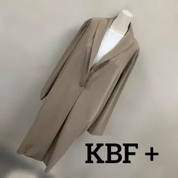 KBF+ 얇은 소재 코트 베이지 ONESIZE #2237