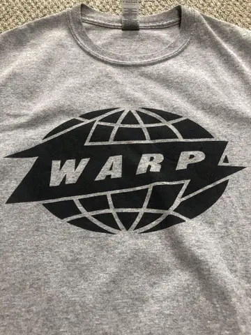 WARP Records 로고 T셔츠 S 사이즈