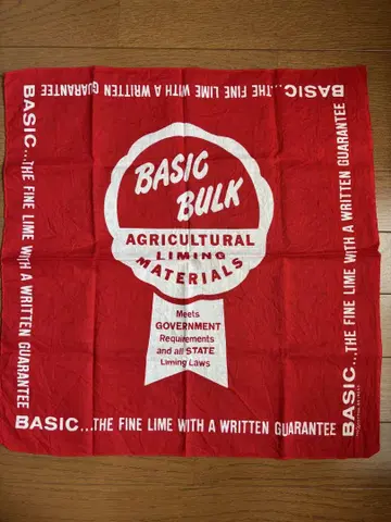 60s 빈티지 반다나 BASIC BULK USA 제조