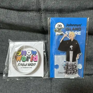 Snow Man Snow World 러버 밴드 아크릴 스탠드 세트 라울