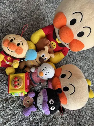 호빵맨 봉제 인형 등 7점