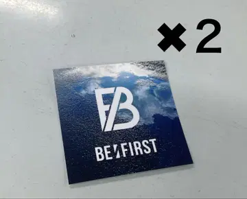 BE:FIRST 해시태그 캠페인 스티커 하늘색