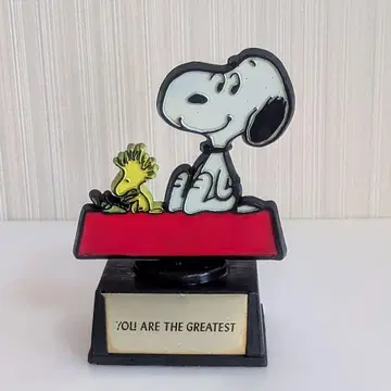 SNOOPY 스누피 메시지 트로피 빈티지 1970년 AVIVA