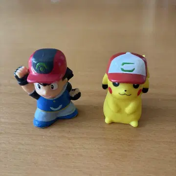 포켓몬 키즈 손가락 인형 지우(사토시) 지우(사토시)의 피카츄 2체 세트