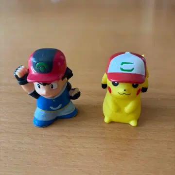 포켓몬 키즈 손가락 인형 지우(사토시) 지우(사토시)의 피카츄 2체 세트