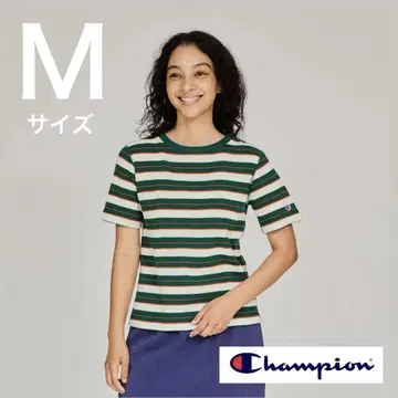 챔피온 보더 쇼트 슬리브 티셔츠