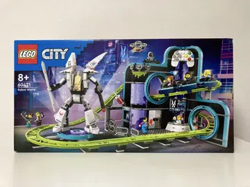 [ 새상품 ] LEGO 레고 시티 로봇 월드 제트 코스터 파크 60421