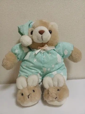 레트로 봉제 인형 곰
