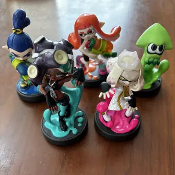 amiibo 스프라툰 5체 세트