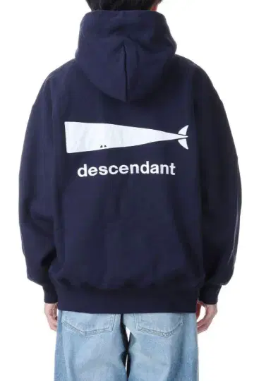 DESCENDANT / CACHALOT HOODY (NAVY)