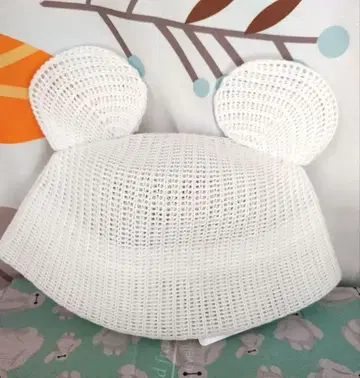 정가 이하 모자 햇 미키 메쉬 58cm 디즈니 리조트 화이트
