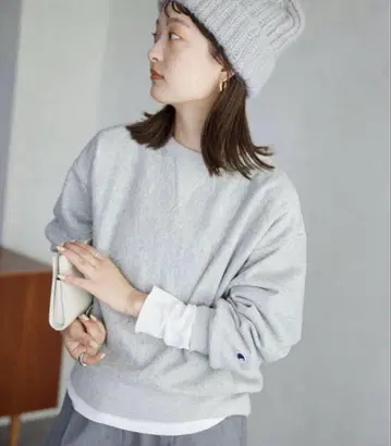 SLOBE IENA 챔피온 별주 리버스 위브 맨투맨