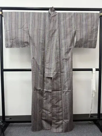 기모노 앤티크 레트로 기모노 일본 의류 스트라이프