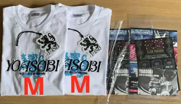 YOASOBI WANDARA 로고 티셔츠 M 2장 덤 포함