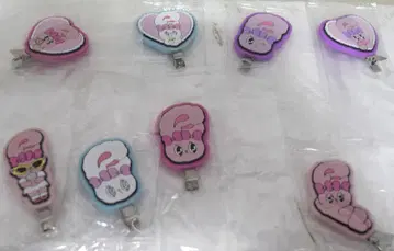 ESTHER BUNNY 캡슐 헤어 클립 전 8종 세트