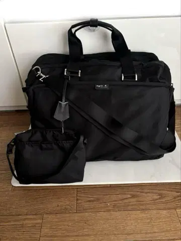 미사용 agnes b. VOYAGE 파우치 포함 여행백 열쇠 포함 카데나
